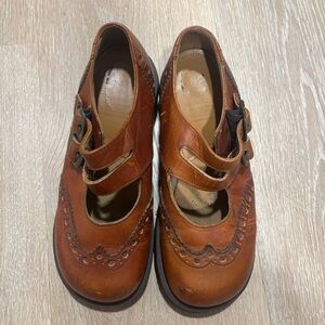 Vintage 1990's Dr. Martens Mary Jane Platform Shoes